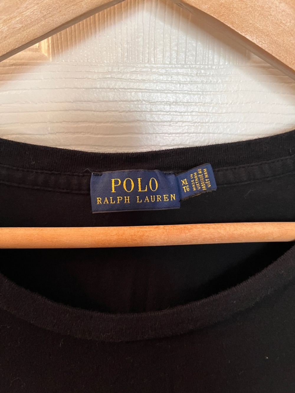 Polo by Ralph Lauren Black Crewneck Logo Short Sleeve Tee - Picture 2 of 4